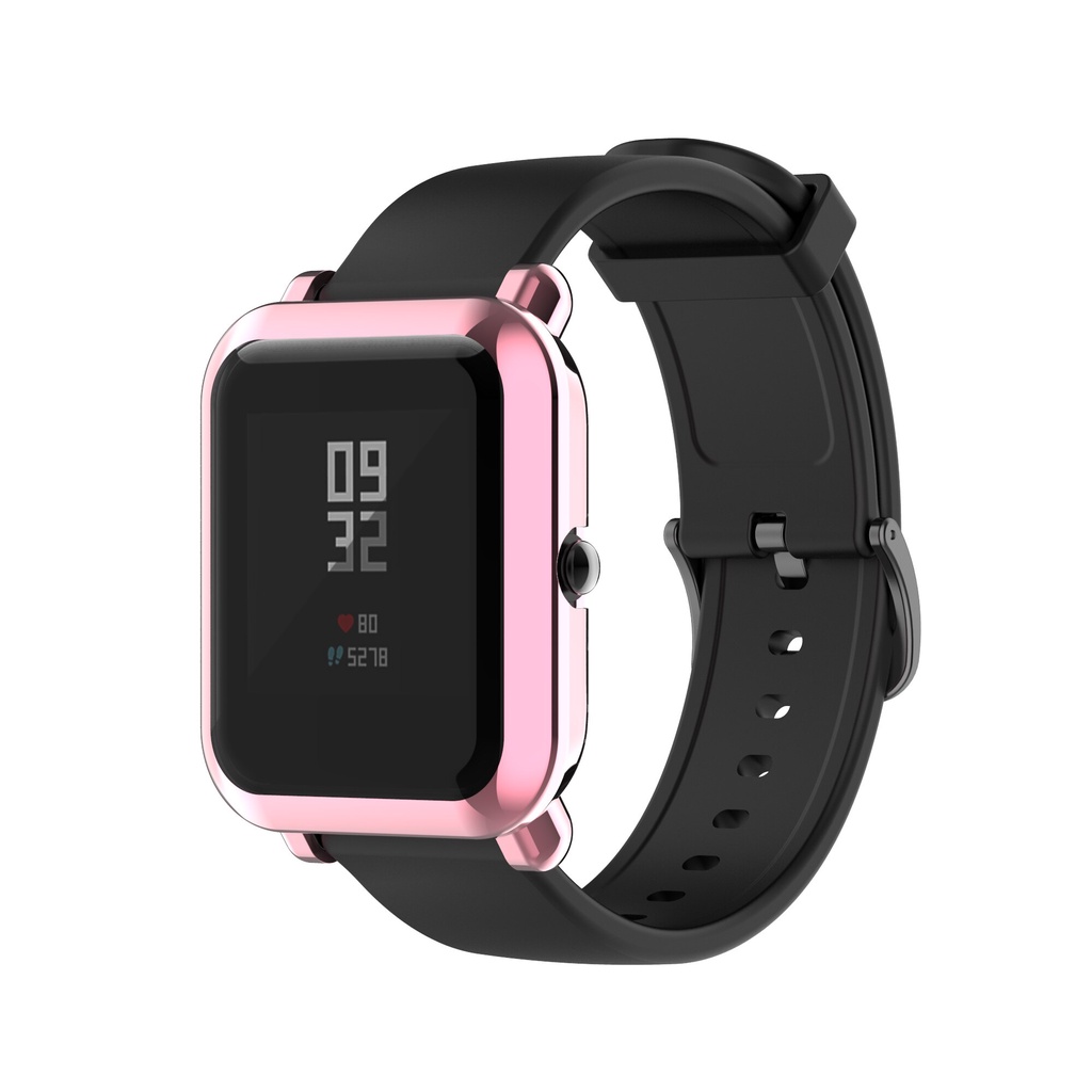 Khung Bảo Vệ Mặt Đồng Hồ Thông Minh Xiaomi Huami Amazfit Bip U/Bip Pop pro /GTS 2 mini Từ Nhựa Tpu