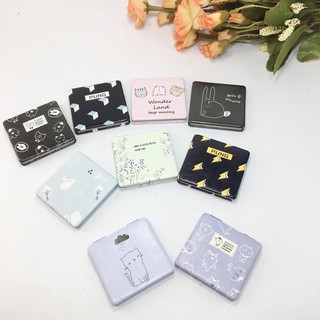 Gương 2 mặt vuông, tròn 6,5 cm