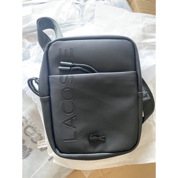 Túi đeo chéo lacoste vải canvas cao cấp