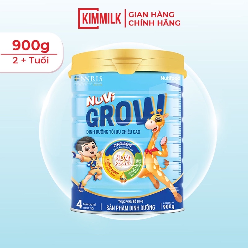 Sữa Bột Nutifood Nuvi Grow 4 900g