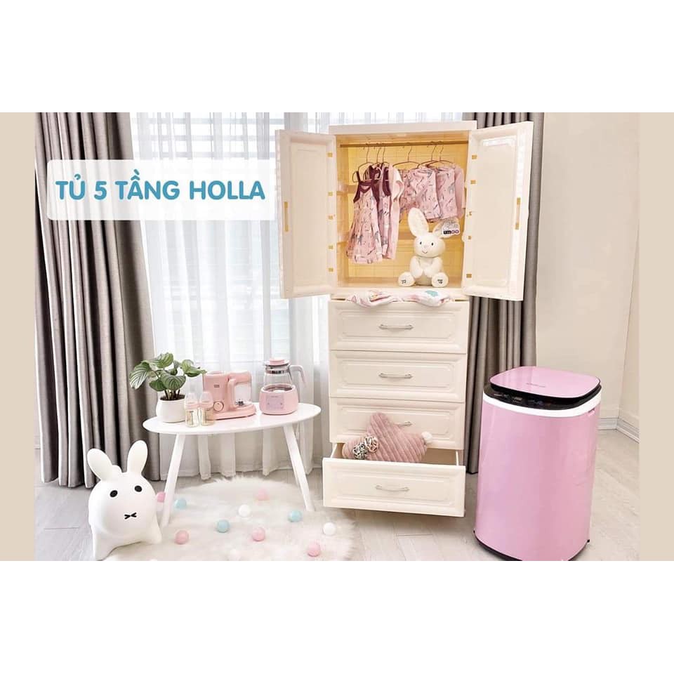 Tủ quần áo 🔰 FREESHIP 🔰  Tủ Holla 5 tầng cao cấp cho bé | BigBuy360 - bigbuy360.vn