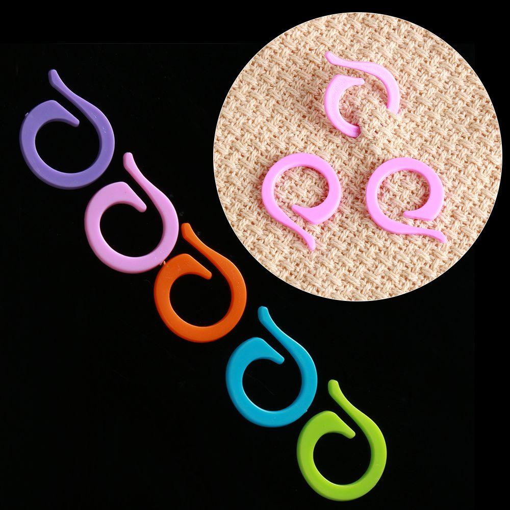 Set 20 / 60 / 100 Móc Nhựa Tròn Đánh Dấu Đan Len Chuyên Dụng
