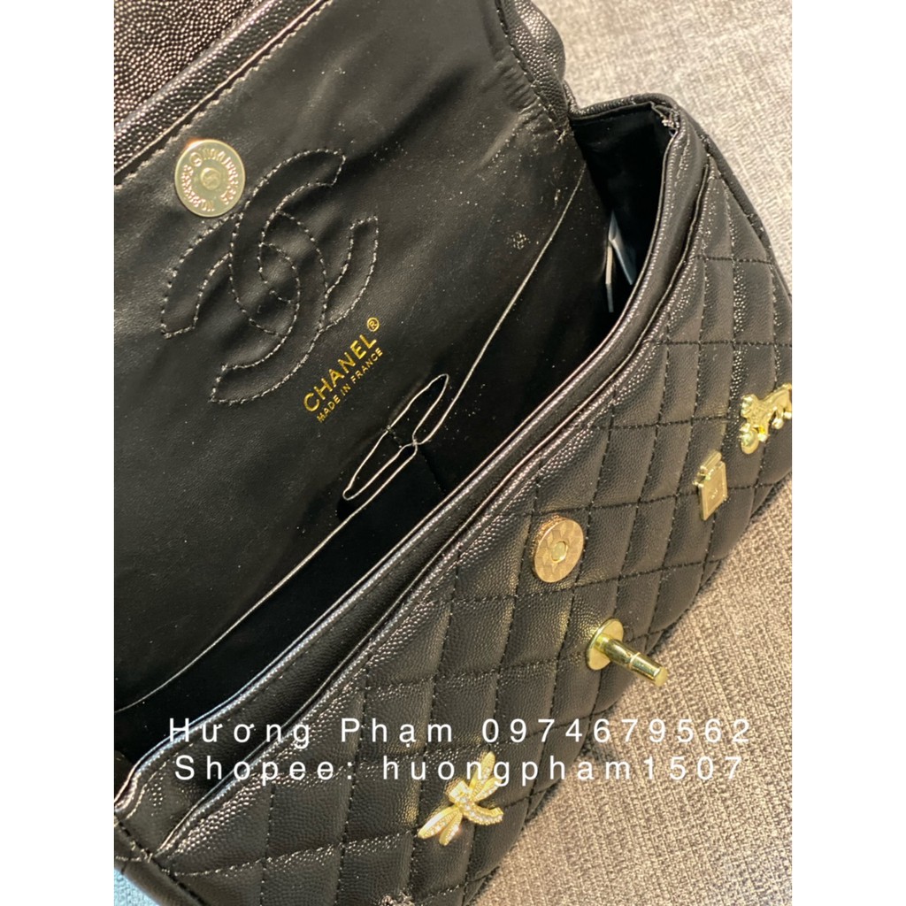 TÚI CC CLASSIC SIZE 25 ĐÍNH KÈM STICK FULLBOX