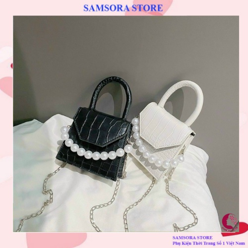 TÚI ĐEO CHÉO  DA NỮ THỜI TRANG Samsora store TDC2198