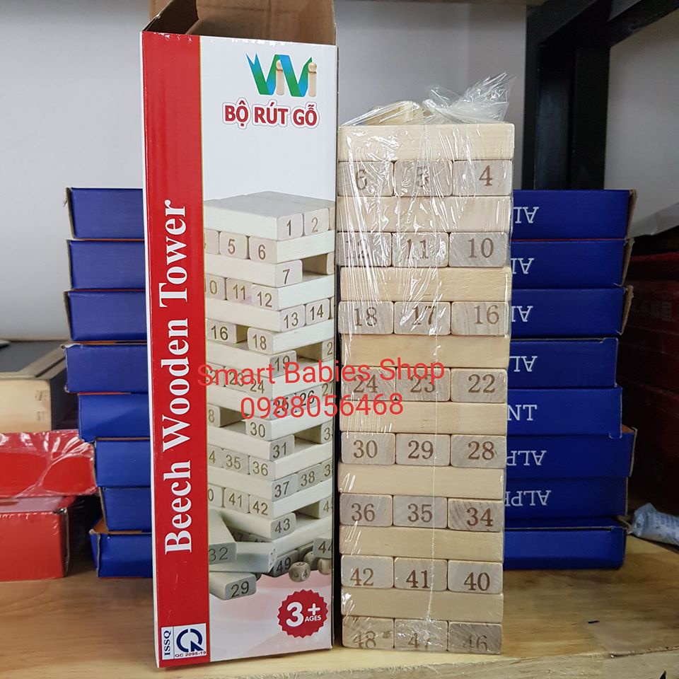 Đồ chơi gỗ Winwintoys Trò chơi rút thanh