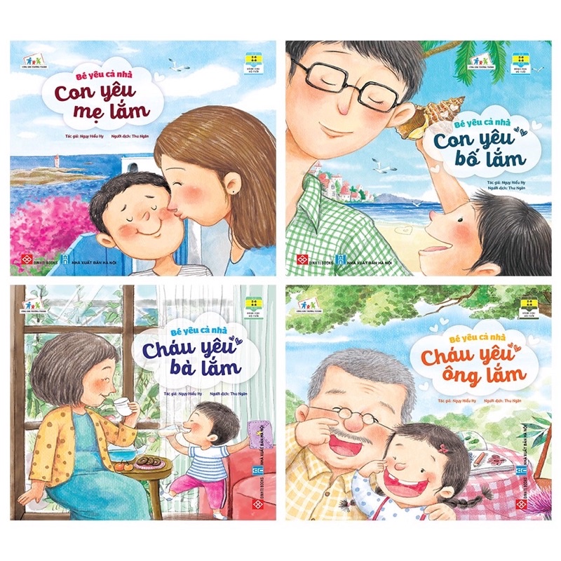 Sách-Bé yêu cả nhà(4cuốn)