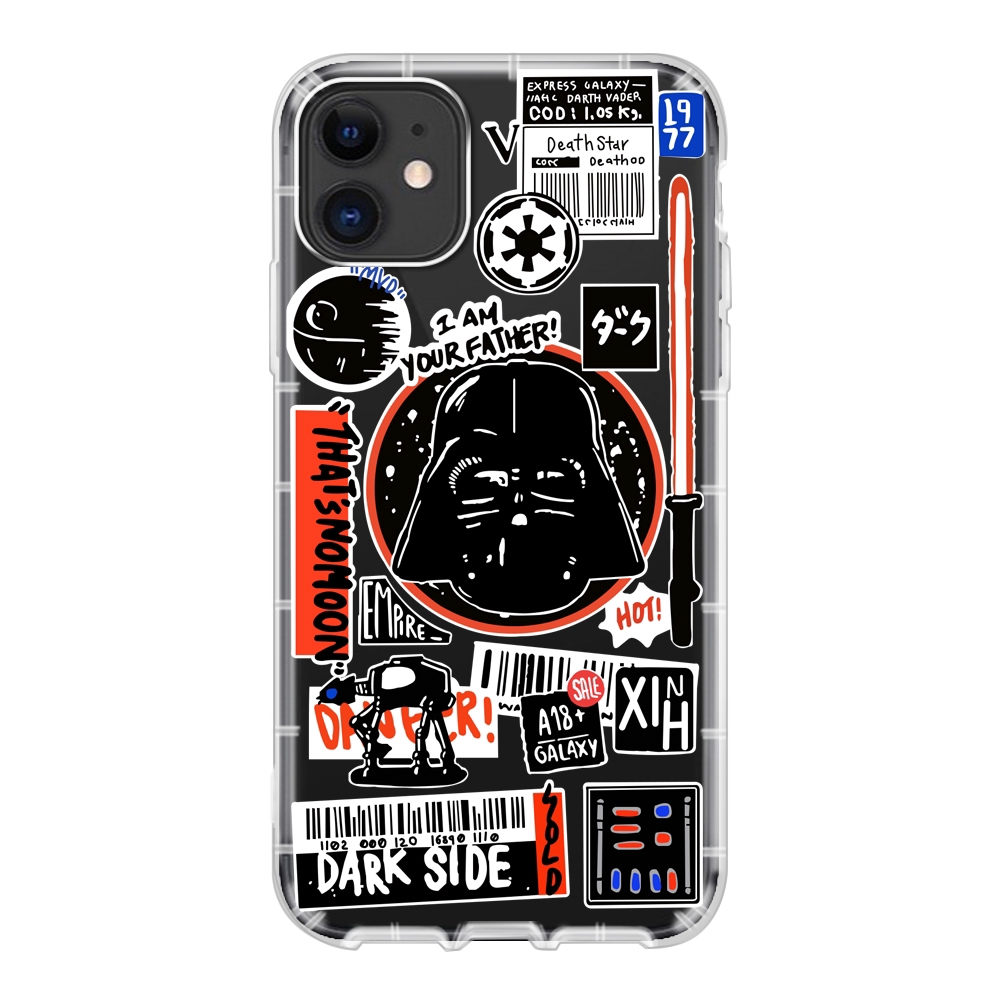 Ốp điện thoại mềm họa tiết Star Wars cho iPhone 6 6S 6Plus 6SPlus 7 7Plus 8 8Plus X XS XR XSmax 11 11Pro 11ProMax 12/12Pro 12Promax 12Mini Star Wars Clear Case