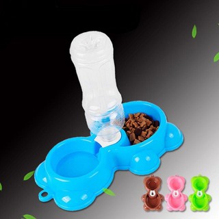BÁT ĂN ĐÔI CẤP NƯỚC TỰ ĐỘNG CHO THÚ CƯNG HÌNH GẤU