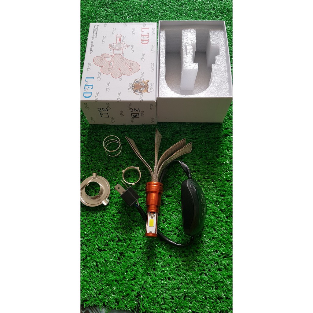 Đèn LED 3 tim tảng nhiệt gắn các loại xe - Hàng chất lượng - Shop uy tính