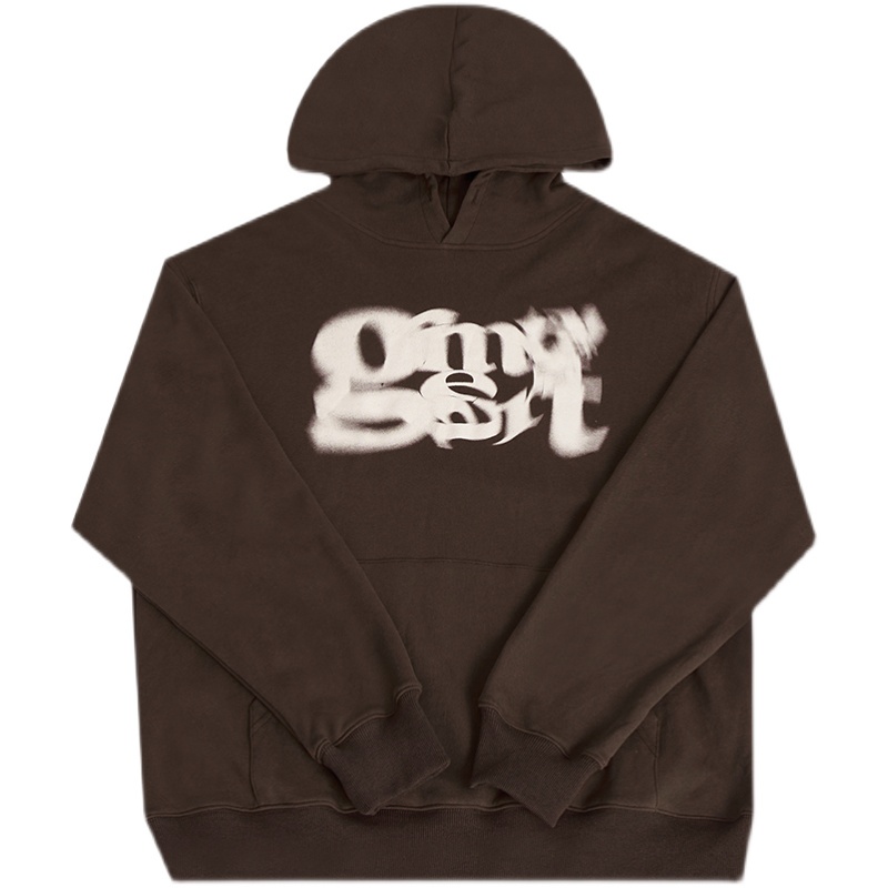 Áo hoodie dáng rộng in chữ phong cách đường phố | BigBuy360 - bigbuy360.vn