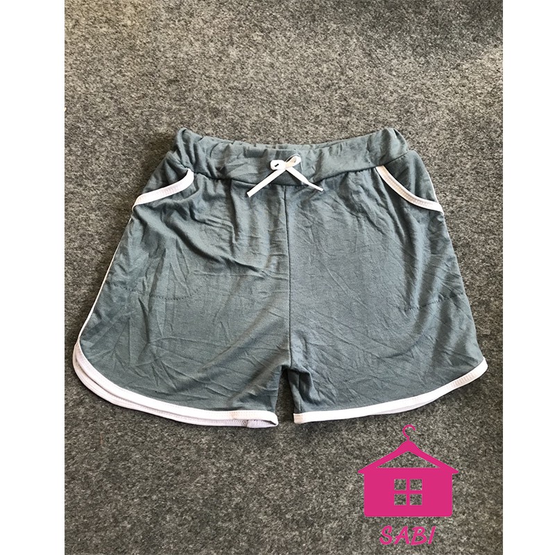 [BÁN SỈ] Quần đùi nữ thun thể thao tập gym mặc nhà [FREE SIZE DƯỚI 70KG] chất dày dặn - Quần short nữ SABI SHOP | BigBuy360 - bigbuy360.vn