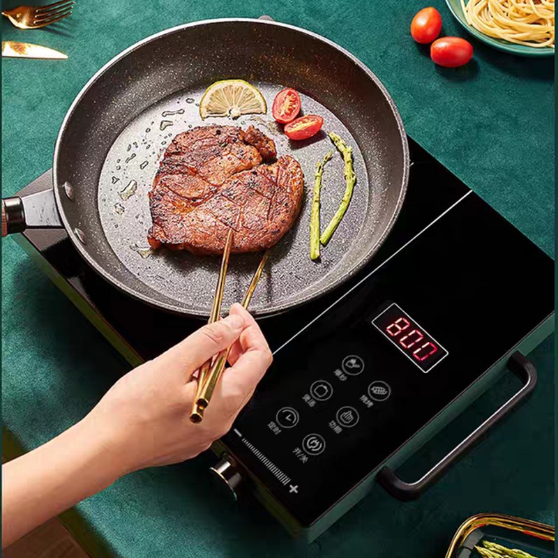 Bếp Hồng Ngoại - Bếp Hồng Ngoại Đơn - Không Kén Nồi - Công Suất 2200W- Mặt Kính Cường Lực VT124