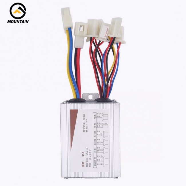 Bộ Điều Khiển Động Cơ Xe Đạp Điện 12V / 24V / 36V / 48V 500 / 800W DC