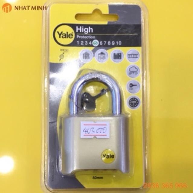 Khóa bấm mở bằng mã số Yale Y126/50/127/1 - BH 2 năm