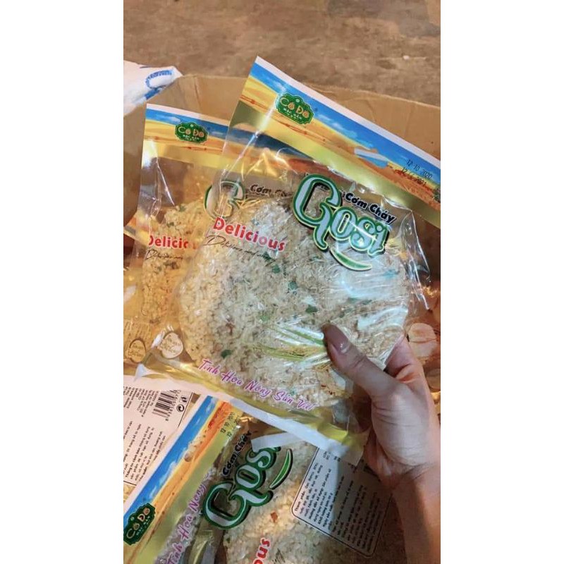 (Bán sỉ) Cơm cháy Gosi 65g Cố Đô - Đặc Sản Ninh Bình. Thùng 60 gói hoặc 120 gói