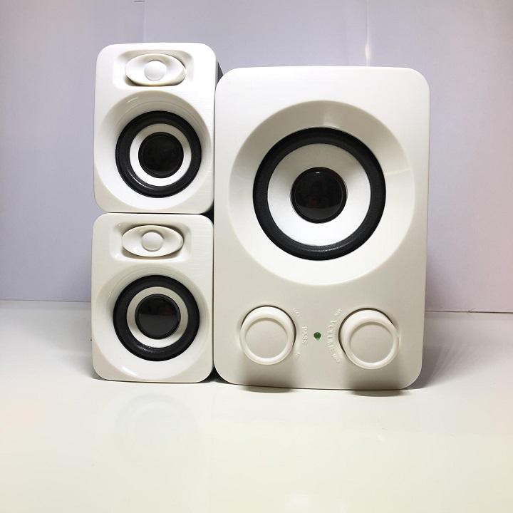 Loa Vi Tính Q7 Speaker Dùng Để Bàn Có Rắc Cắm Kết Nối Cổng USB Dùng Cho Điện Thoại Và Máy Tính