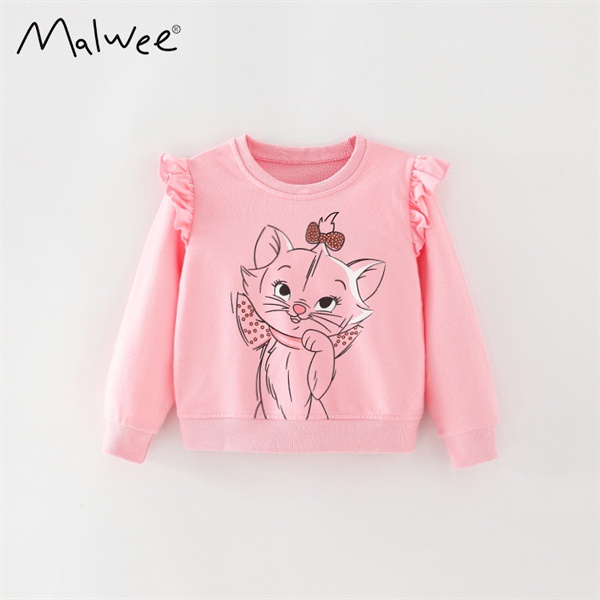 BST áo nỉ Mèo, Mickey Little Maven/Malwee cho bé gái 2-8 tuổi - Little Maven Official Store