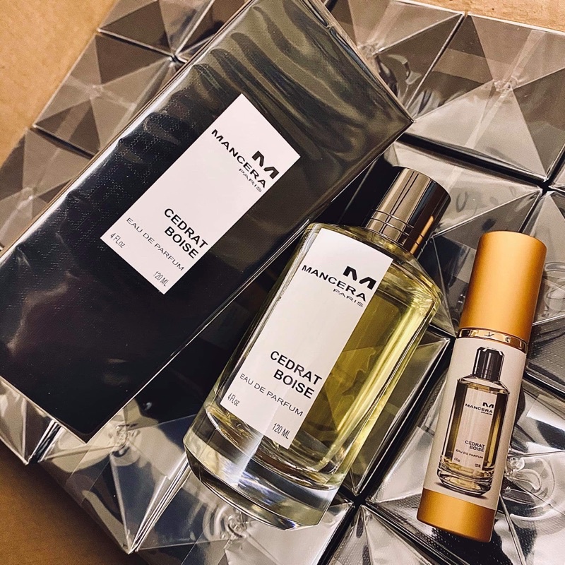 Nước Hoa 𝐌𝐚𝐧𝐜𝐞𝐫𝐚 𝐂𝐞𝐝𝐫𝐚𝐭 𝐁𝐨𝐢𝐬𝐞 .Xứng đáng với tên gọi khác của tín đồ nước hoa dành cho nó "cực phẩm mùa hè" 10ml | Thế Giới Skin Care