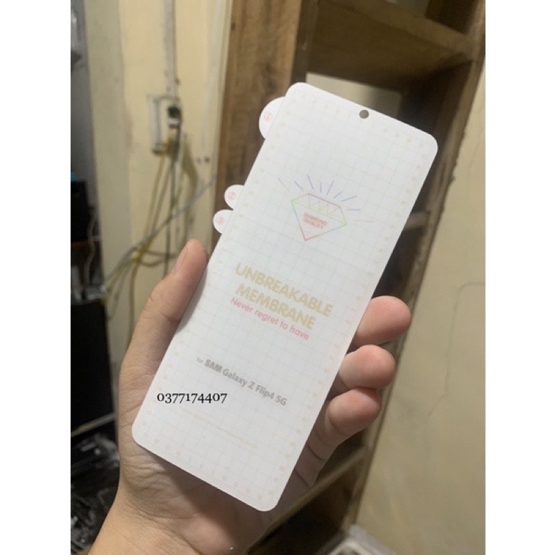 Miếng dán dẻo PPF Full màn cho Samsung Z Flip 5, Z flip 3Z Flip 4, Z Fold 4 5G , Z fold 5bảo vệ máy toàn diện trong suốt