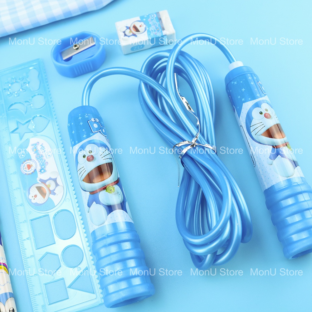 Bộ dụng cụ học tập SET E hình DORAEMON DOREMON dễ thương cute TooYoo BK00043