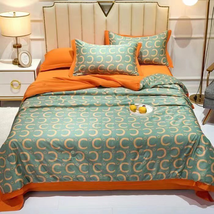 Chăn Hè Lụa Thái , Chăn Lụa Trần Bông 3 Lớp Nhập Khẩu Cao Cấp Kích Thước 2Mx2M2