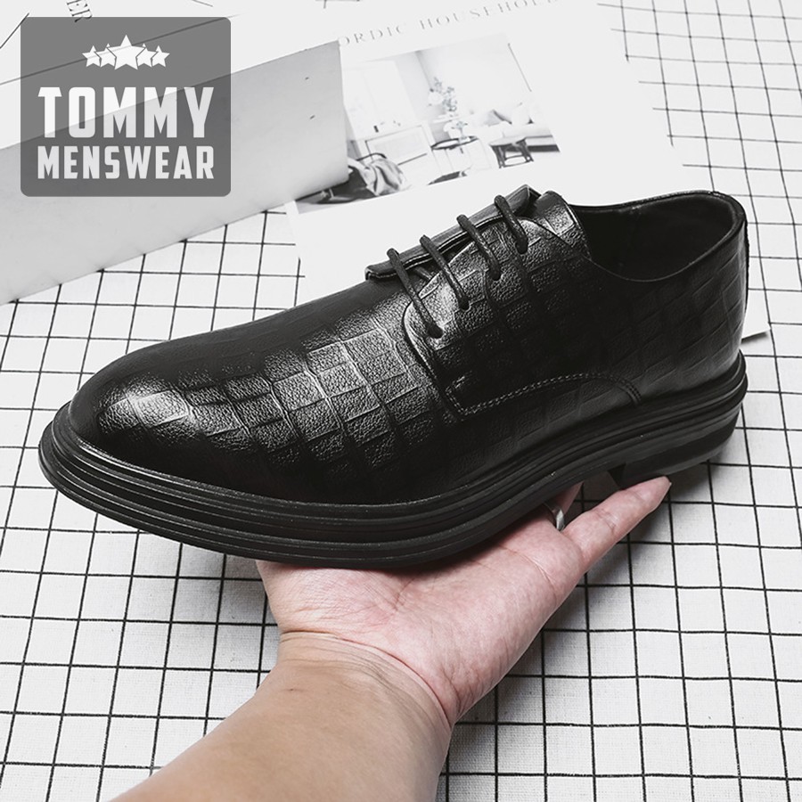 Giày Nam Da Bò - TẶNG TẤT - Giày Nam Văn Phòng Kiểu Dáng Lịch Sự Sang Chảnh GNK149 | BigBuy360 - bigbuy360.vn