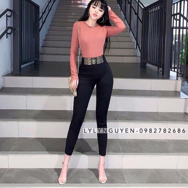 XẢ KHO Quần legging pha cạp chun (mã #012)