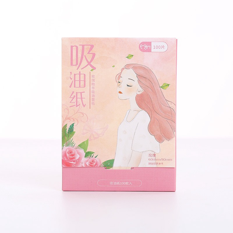 100 in1 Mặt Tinh Dầu Hấp Thụ Giấy Tờ Làm Mờ Tờ Shrik Lỗ Chân Lông Các Mô Mặt Sạch Da Lộn Hút Dầu Giấy Giấy thấm | BigBuy360 - bigbuy360.vn