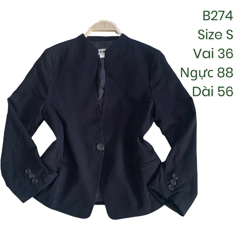 Áo vest/blazer B274 2hand Hàn si tuyển ảnh thật