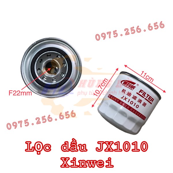 Lọc dầu JX1010 (F22) Xinwei phụ tùng ô tô phụ tùng Hùng Lỳ