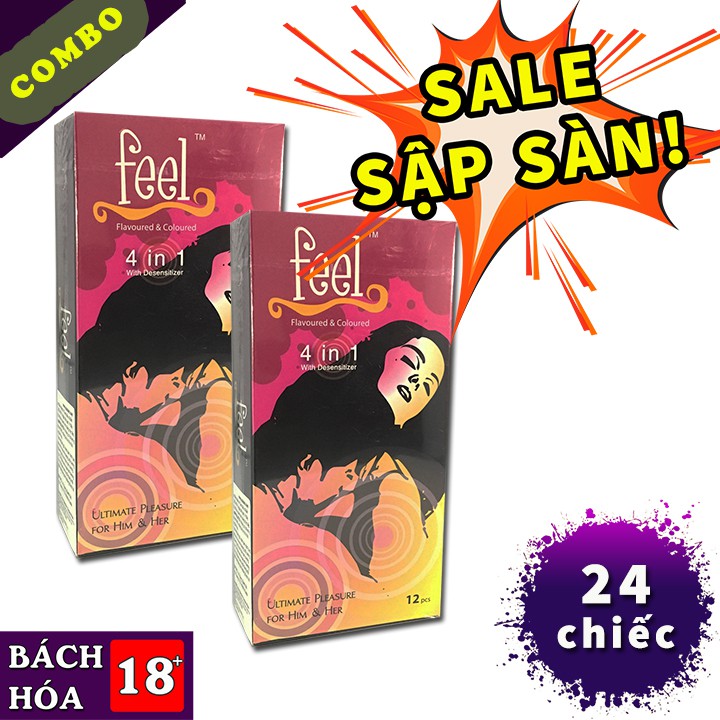 COMBO 2 BAO CAO SU FEEL 4 IN 1_ 24 CHIẾC