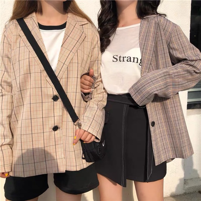 Áo khoác blazer ulzzang các kiểu