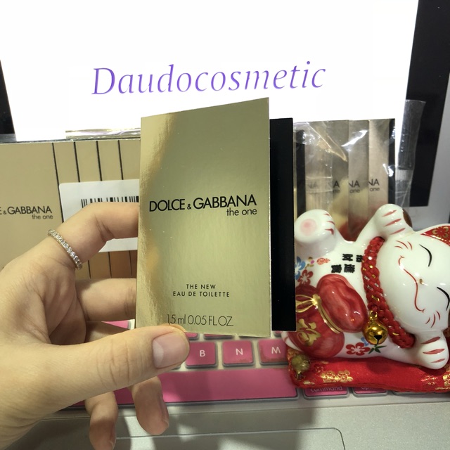 [vial] Nước hoa Dolce & Gabbana The One D&G The One Vàng EDP 2ml | BigBuy360 - bigbuy360.vn