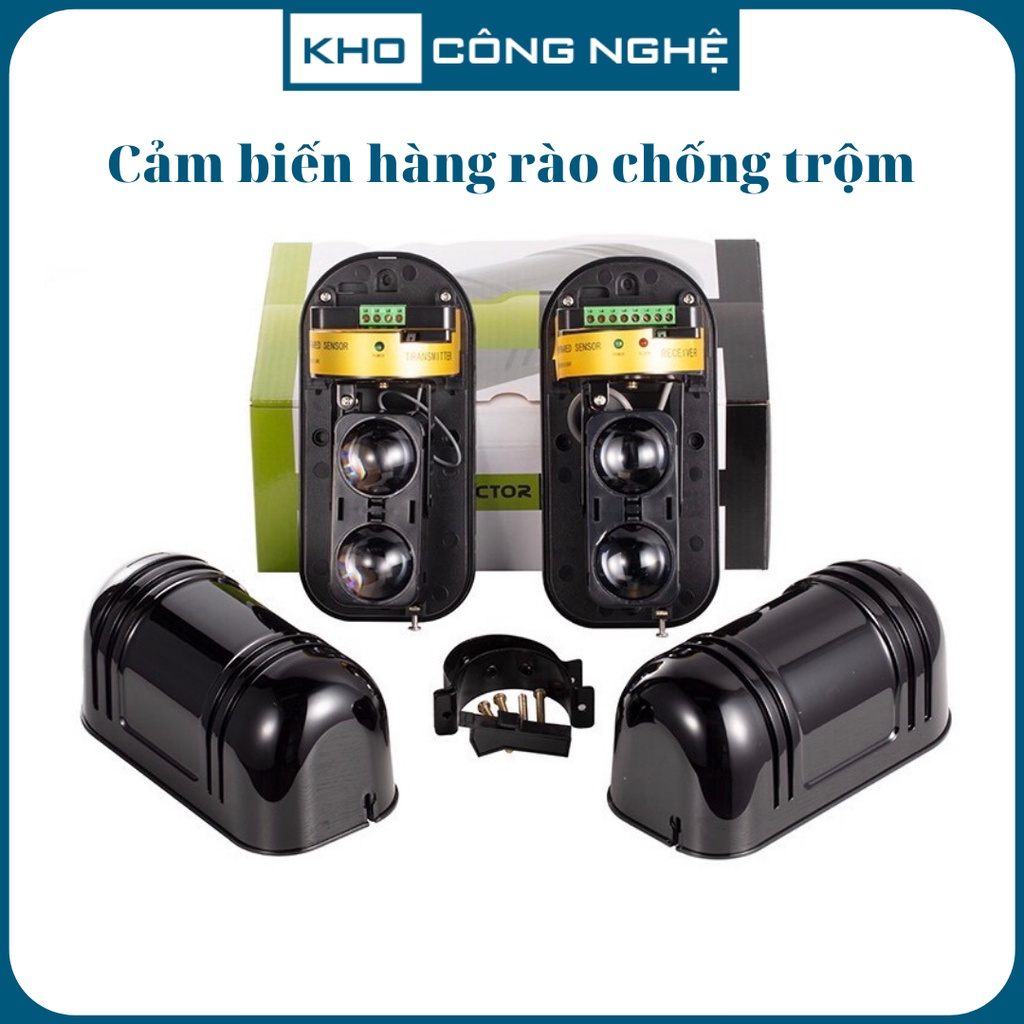 Cảm biến hàng rào chống trộm abt150, hàng rào báo động chống trộm bằng cảm biến hồng ngoại