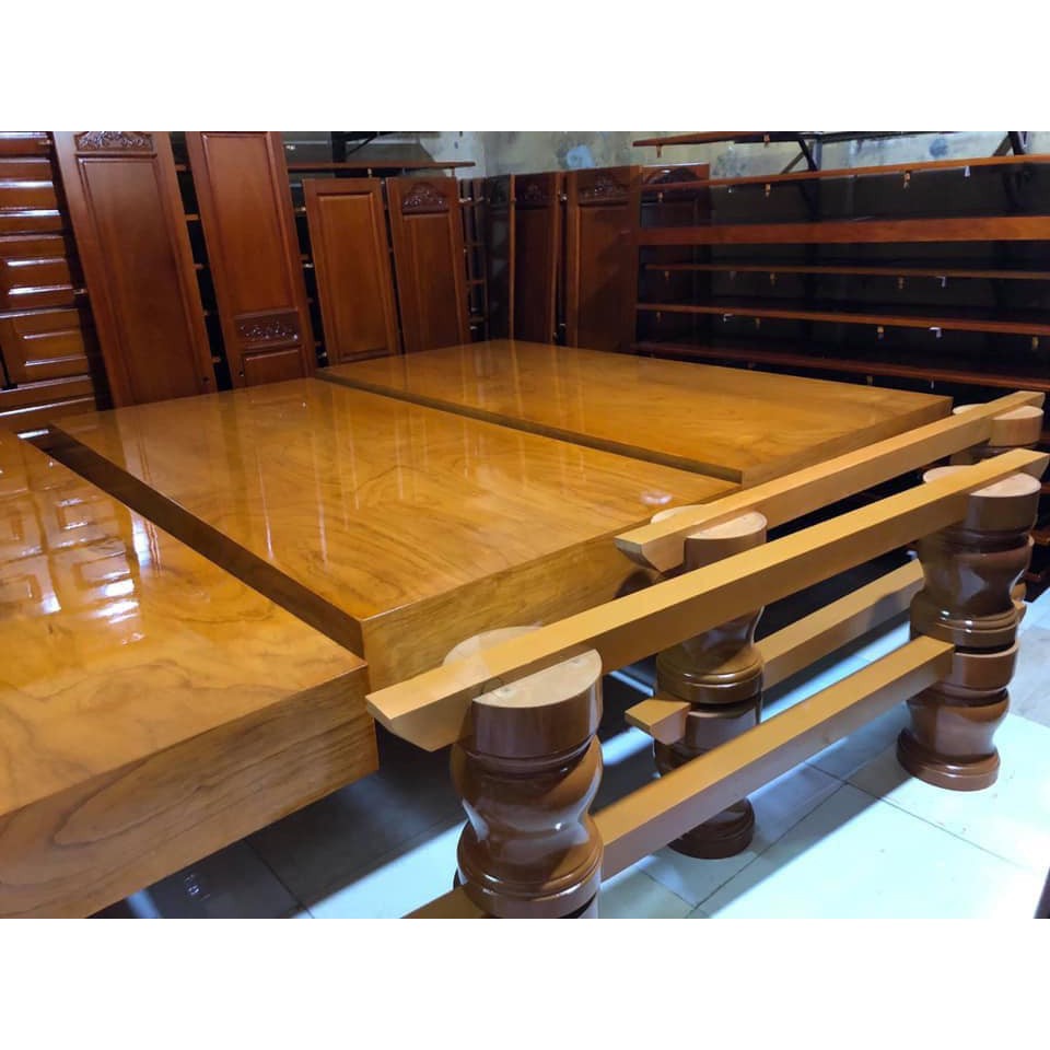 Sập  - Chiếu ngựa gỗ Cẩm Vàng