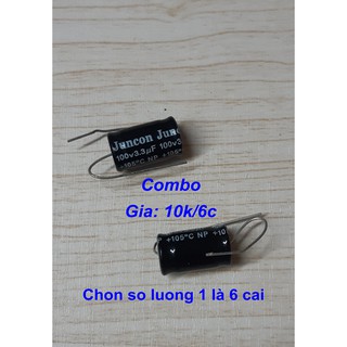 Tụ phân tần không phân cực 3,3uf/100v giá rẻ