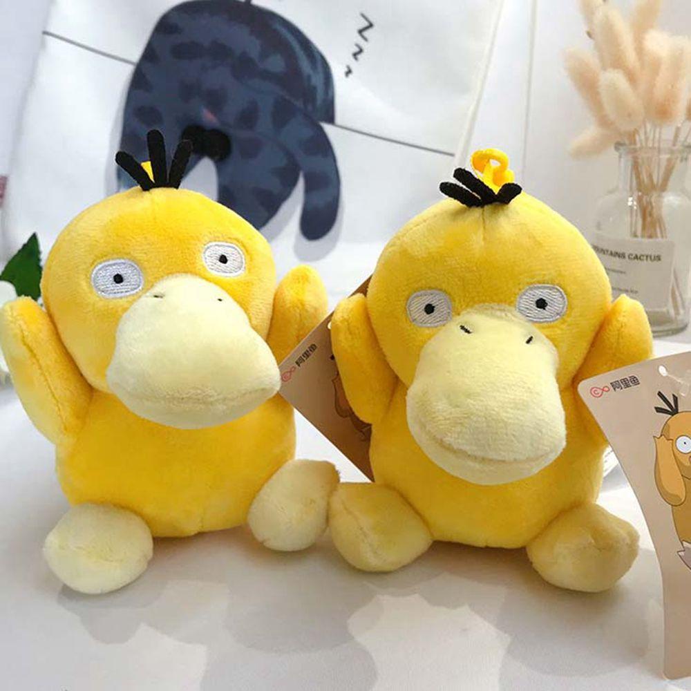 Móc Chìa Khóa Hình Chú Vịt Vàng Trong Pokemon Dễ Thương Giá Đỡ