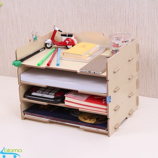 KỆ GỖ ĐỂ BÀN 4 TẦNG HOMEBI HB-KG02
