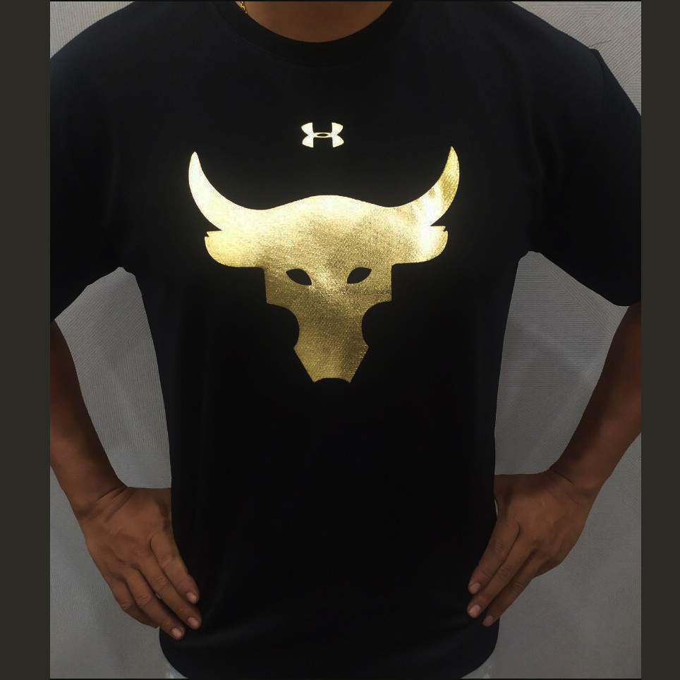 ÁO THUN THỂ THAO UNDER ARMOUR BULL HEAD THE ROCK PROJECT