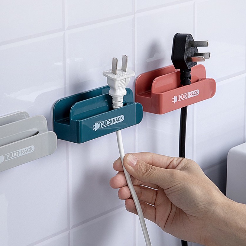 Giá Đỡ Dây Cáp Sạc Gắn Tường Tự Dính Tiện Dụng