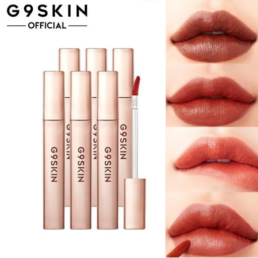 Son Kem Lì, Siêu Mịn Mượt, Lên Màu Chuẩn G9Skin First V-Fit Velvet Tint - Hàn Quốc Chính Hãng