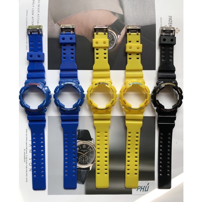 BỘ VỎ VÀ DÂY CHO ĐỒNG HỒ G-SHOCK GA100, GA110, GA120, GD100, GD110, GD120 TẶNG KÈM CHỐT VÀ DỤNG CỤ THAY