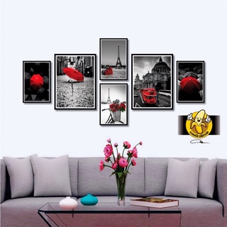 Set 6 tranh fomex treo tường - dán tường - cỡ lớn - giá siêu rẻ - tranhdecorr