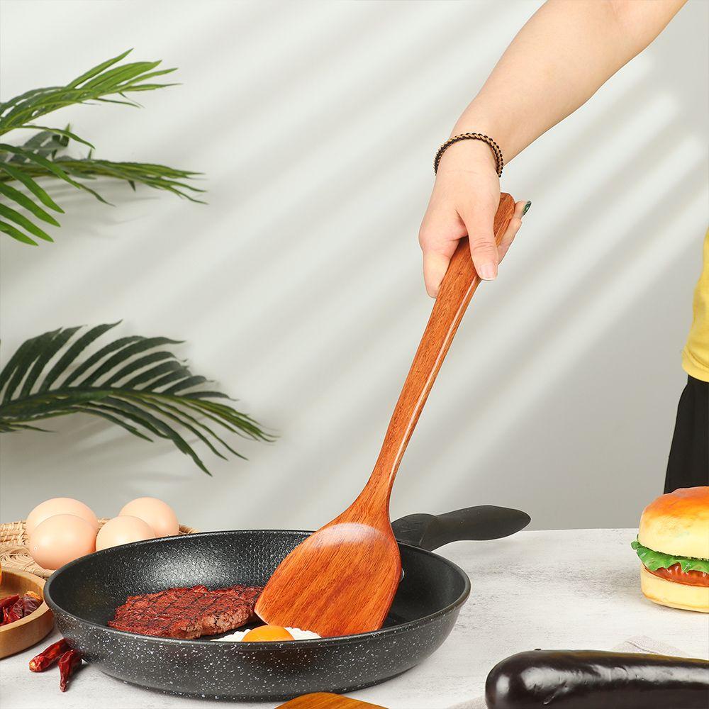 Dụng Cụ Nấu Ăn Bằng Gỗ Tre Tự Nhiên Thời Trang Cho Nhà Bếp