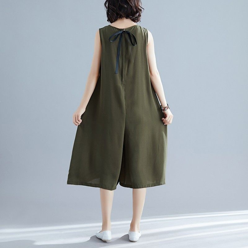 [ORDER] Quần yếm lửng nữ bigsize ống rộng giả váy (fit 70kg) - Có ảnh thật | BigBuy360 - bigbuy360.vn