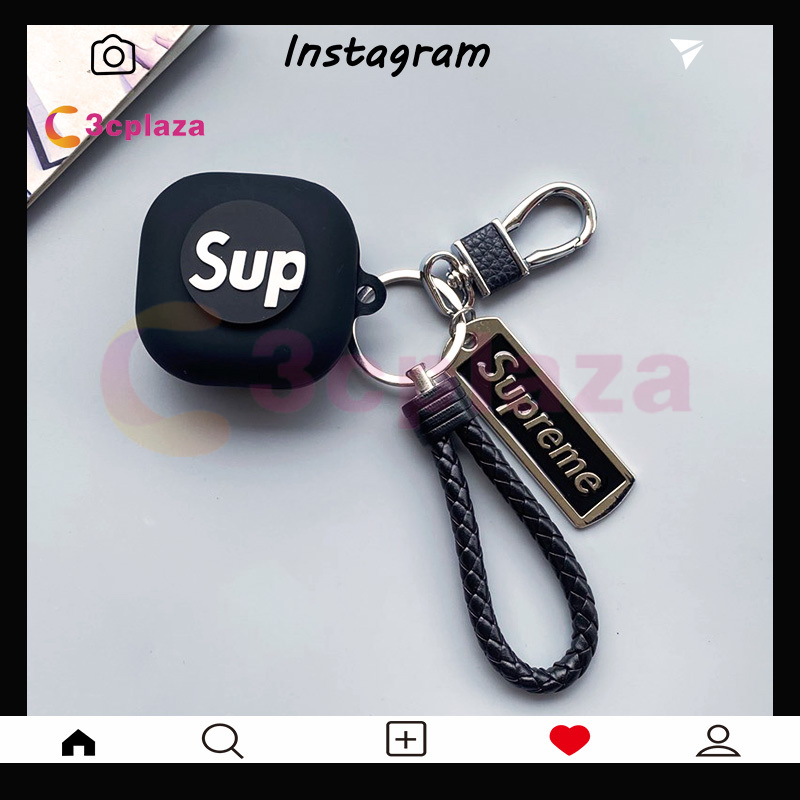 Vỏ bảo vệ hộp sạc tai nghe bằng silicon chống bụi cho Samsung Galaxy Buds Live/ Buds Pro/ Buds 2 SXL03