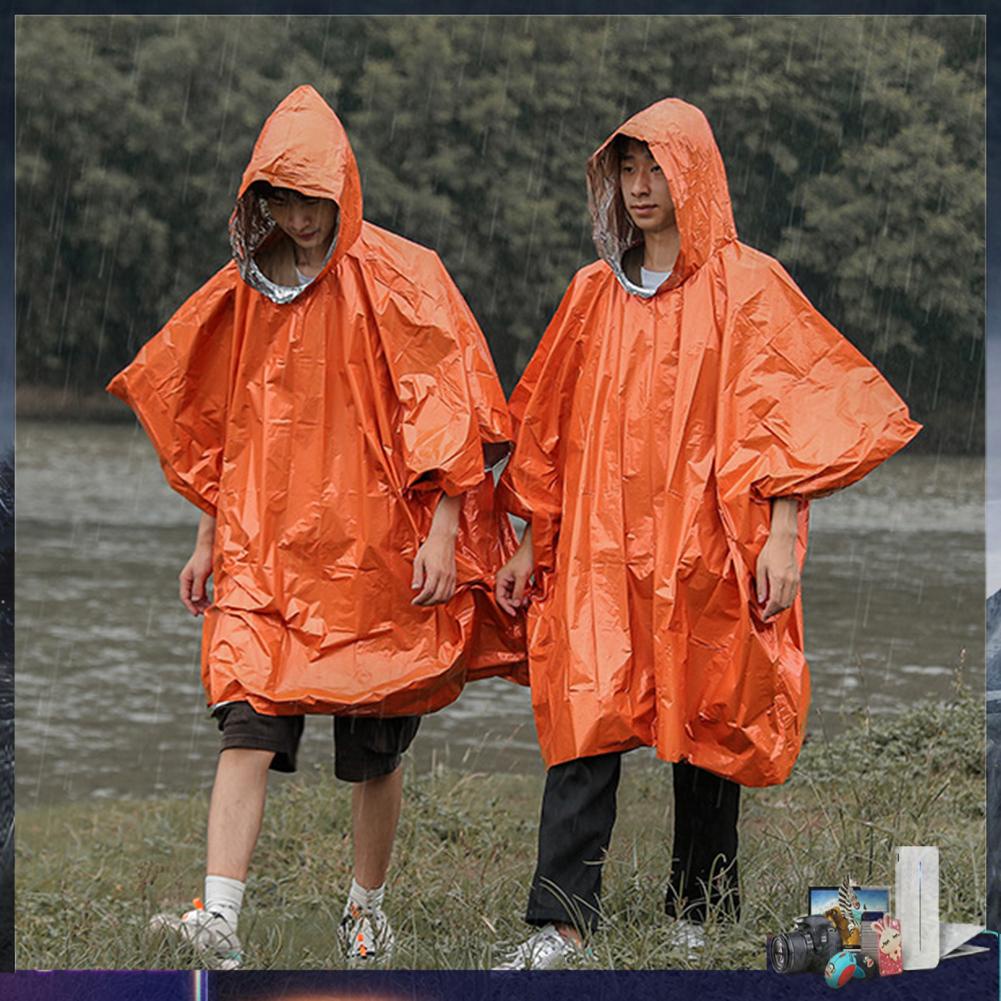 Áo mưa chống thấm nước có mũ trùm dùng khi đạp xe leo núi