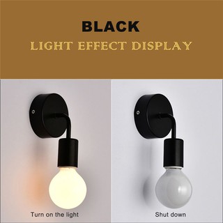 Đèn LED gắn tường phong cách cổ điển đơn giản