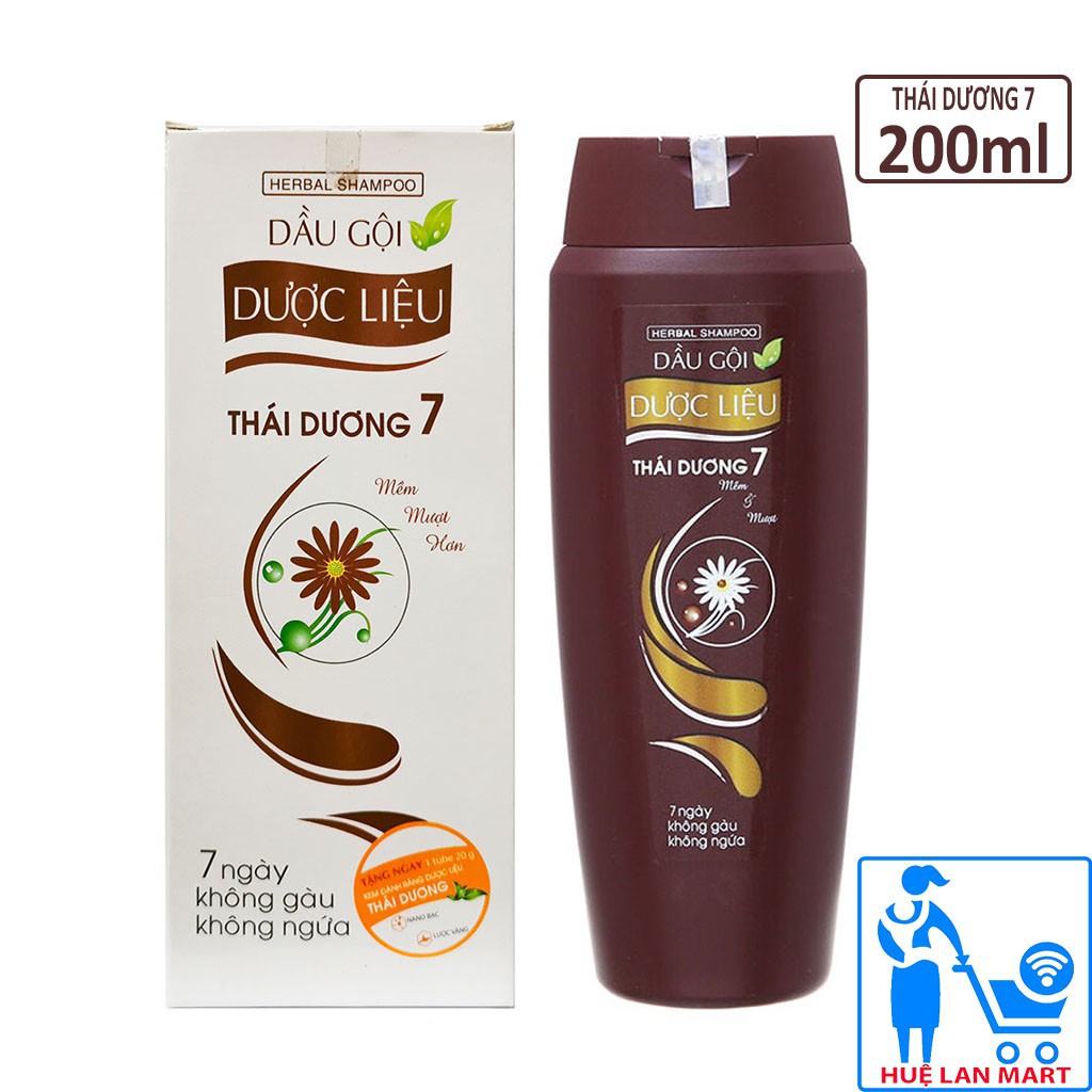 Dầu gội dược liệu Thái Dương 7 (200ml)