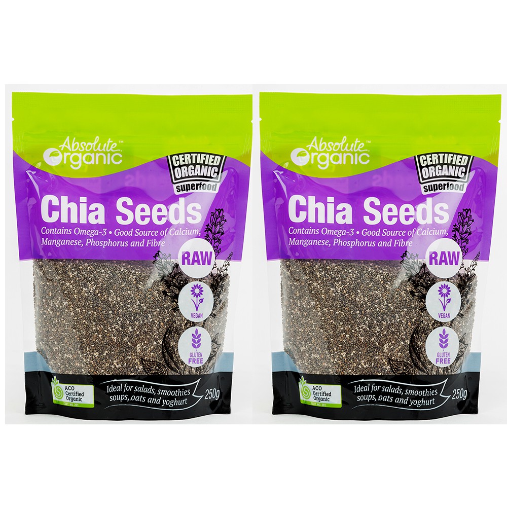 Hạt Chia Seed Úc Absolute Organic 1kg - Hàng Chuẩn